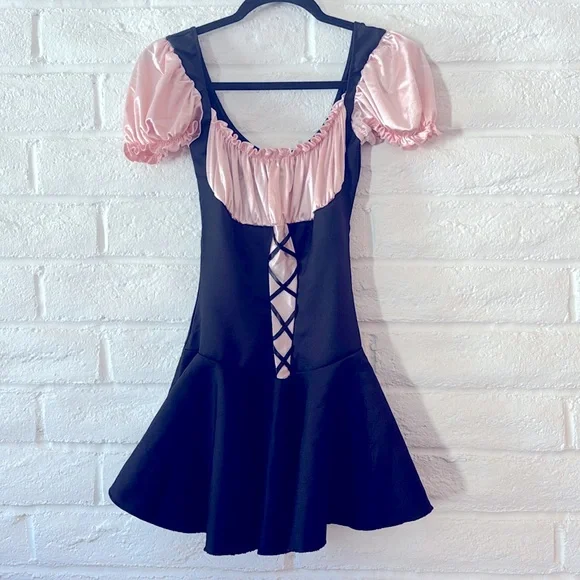 green emerald velvet dress Shop Navy Blue Plunge Neck Flowy Mini Dress - for Women | OUTZIDR main image 1
